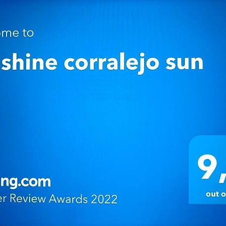 Sunshine Corralejo Sun Lägenhet Exteriör bild